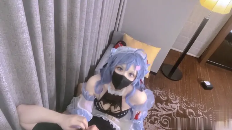 鸡教练 – 新作 19分钟 Cos甘雨 [1V/616MB]